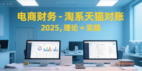 电商财务-淘系天猫对账2025，理论+实操-搞钱基地