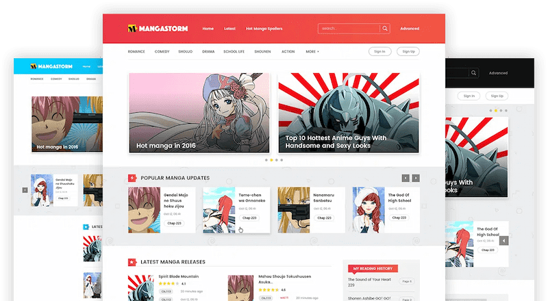 Madara 2.2.2.1主题源码 | 响应式WordPress漫画小说主题模板-搞钱基地
