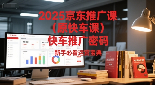 2025京东推广课(原快车课)解锁京东快车推广密码，新手必看运营宝典-搞钱基地