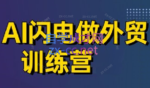 大卫·AI闪电做外贸训练营(更新6月)-搞钱基地